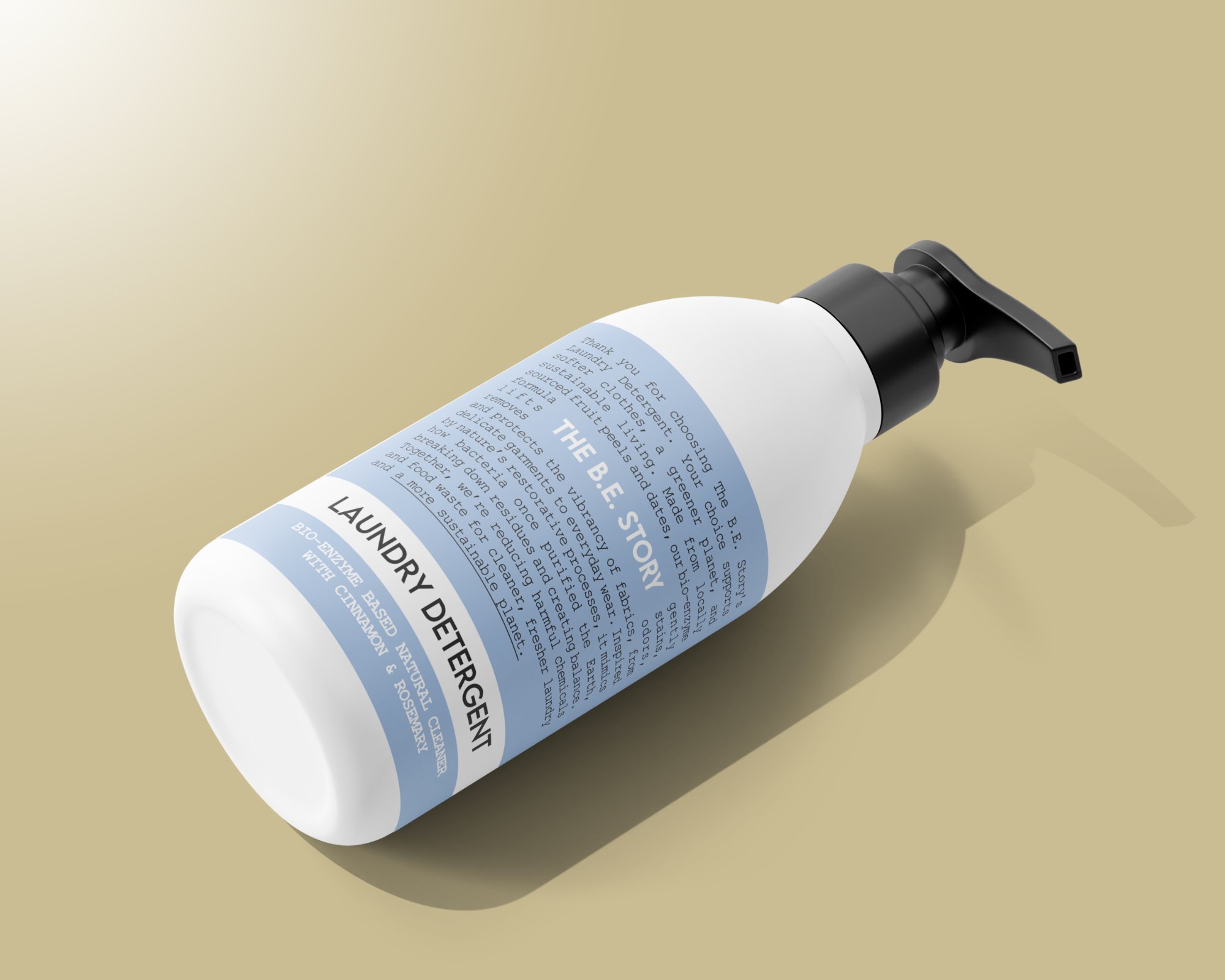 Laundry Detergent — sky blue