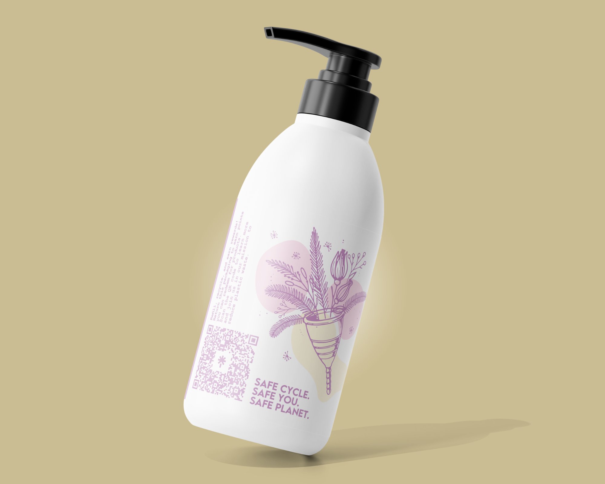 Menstrual Wash label variation