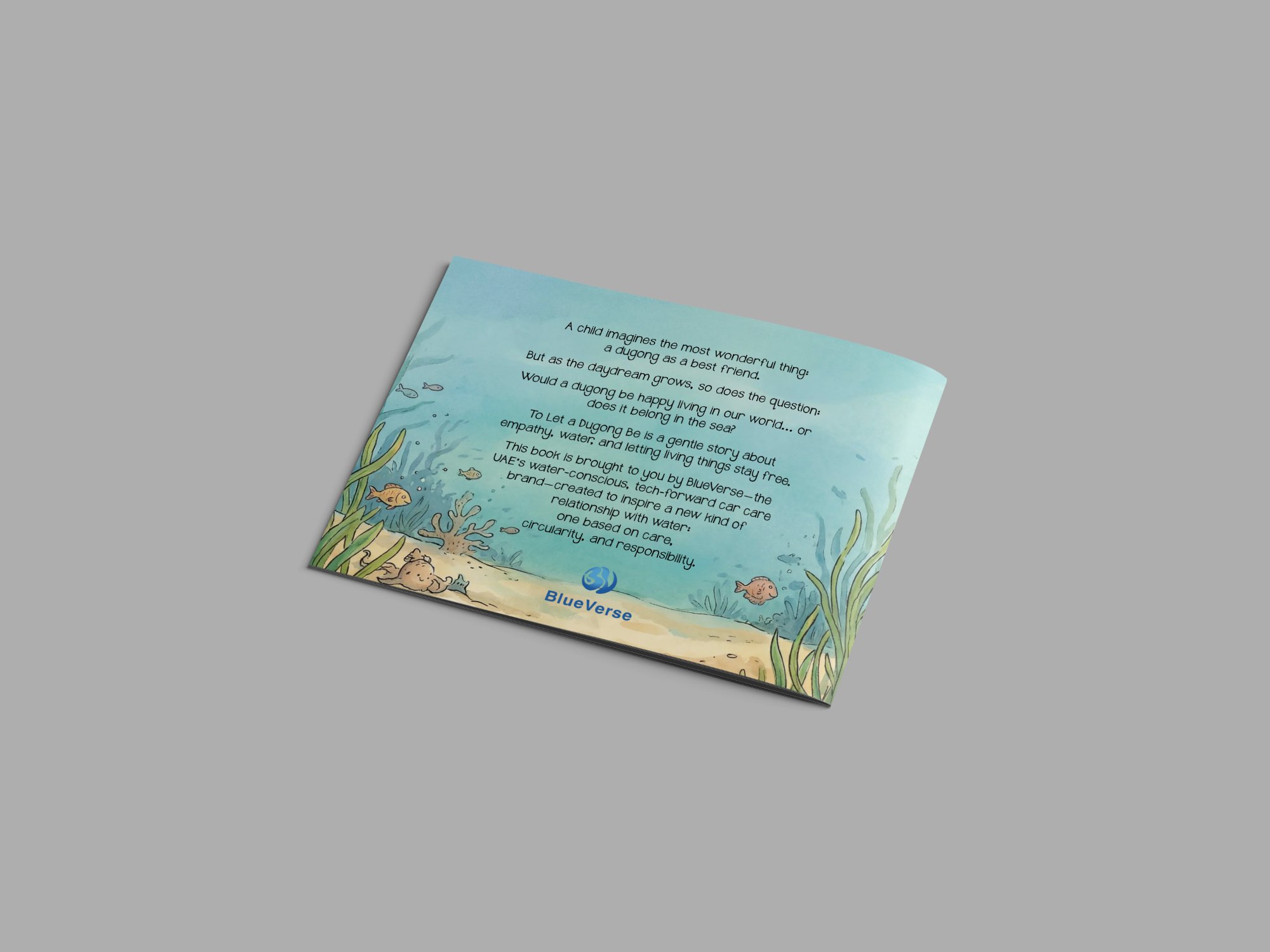 Back cover of To let a Dugong be